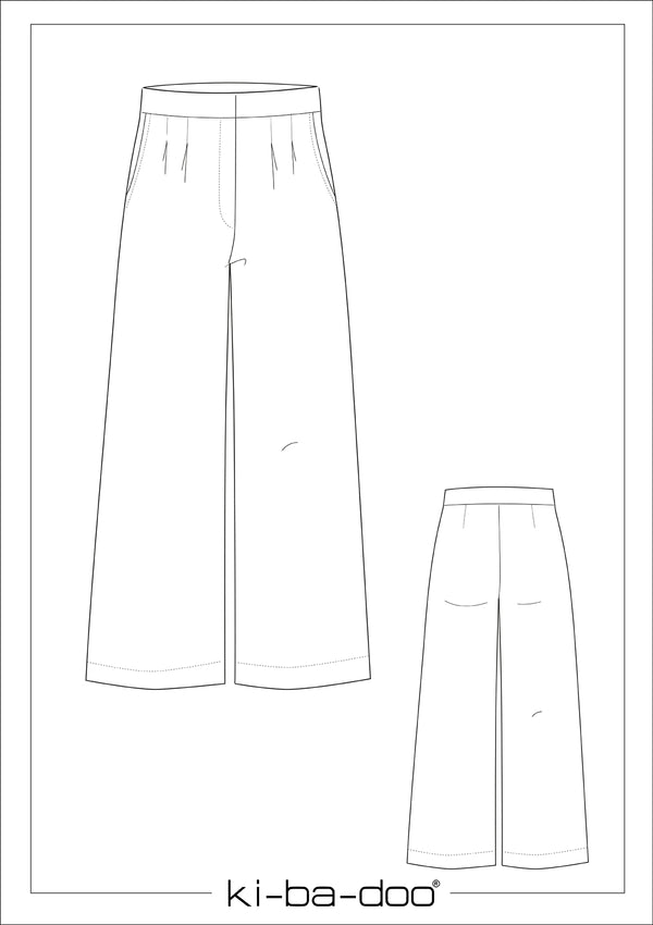 Papierschnitt Hose Madita | Größe 32-52