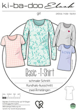 ebook Basic T-Shirt Tunika Mädchen | Größe 74/80 bis 158/164