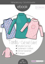 ebook Tordis Shirt/ Kleid Kinder | Größe 92-164 DIN A4 PDF zum download