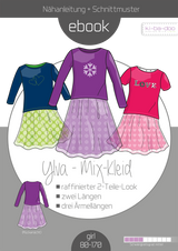 ebook Kleid Ylva Kinder | Größe 80-170 DIN A4 PDF zum download
