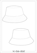 ebook Bucket Hat | Größe S-L DIN A4 PDF zum download