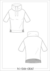 ebook Daxi Halbarm-Sweater Damen | Größe 32-48 DIN A4 PDF zum download