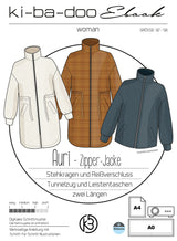 ebook Parka Auri | Größe 32-58 inkl. DIN A4, DIN A0 & Beamer Datei | PDF zum download