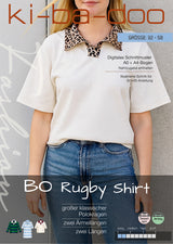 Fashion ebook BO Rugby Shirt | Größe 32-58 DIN- A4 & DIN-A0 PDF zum download