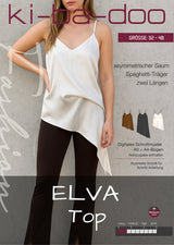 Fashion ebook ELVA Top| Größe 32-48 DIN- A4 & DIN-A0 PDF zum download