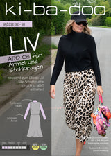 Schnittmusterergänzung Kleid Liv DIN A4 + DIN A0 PDF als download