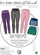 ebook Damen Sporttights #2 | Größe 30/32 - 54/56 DIN A4 PDF zum download
