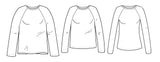 BUNDLE ebook Raglan-Shirts & Barrel Hose | Größe 32-58 inkl. DIN A4, DIN A0 & Beamer Datei | PDF zum download