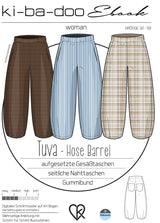 BUNDLE ebook Raglan-Shirts & Barrel Hose | Größe 32-58 inkl. DIN A4, DIN A0 & Beamer Datei | PDF zum download