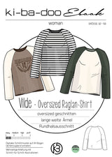 BUNDLE ebook Raglan-Shirts & Barrel Hose | Größe 32-58 inkl. DIN A4, DIN A0 & Beamer Datei | PDF zum download
