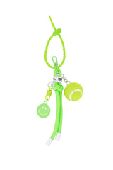 Bag Charm Anhänger Ball/Smiley verscheidene Farben