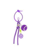 Bag Charm Anhänger Ball/Smiley verscheidene Farben