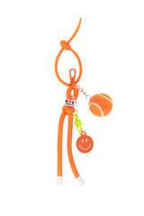 Bag Charm Anhänger Ball/Smiley verscheidene Farben