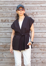 schnittmuster-kimono-weste-kurz_baumwolle_braun