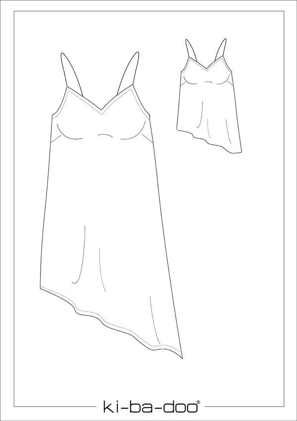 Fashion ebook ELVA Top| Größe 32-48 DIN- A4 & DIN-A0 PDF zum download