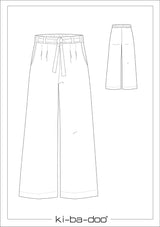 ebook Damen FILIPPA weite Hose | Größe 32 - 58 DIN A4 PDF zum download