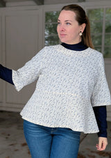 Papierschnitt Bluse Tiri | Größe 32-58