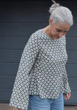 Papierschnitt Bluse Tiri | Größe 32-58