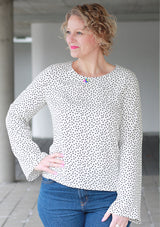 Papierschnitt Bluse Tiri | Größe 32-58