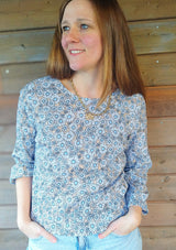 Papierschnitt Bluse Tiri | Größe 32-58