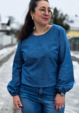 Papierschnitt Bluse Tiri | Größe 32-58