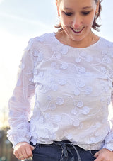 Papierschnitt Bluse Tiri | Größe 32-58