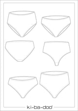 Papierschnitt Basic Slip Damen | Größe 32-58