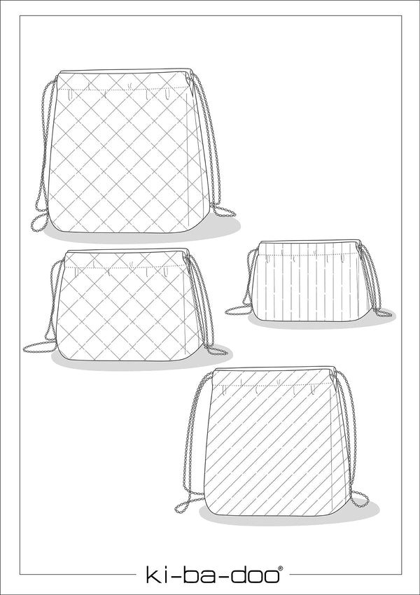 ebook Tasche Väska  | Größe S,M,L DIN A4 PDF zum download