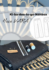 Ki-ba-doo-to-go VARA-NÄHBOX 2,25 m Jeans & Zubehör inkl. Großformat Schnittbogen und DIN A4-PDF download  | Größe 32-50