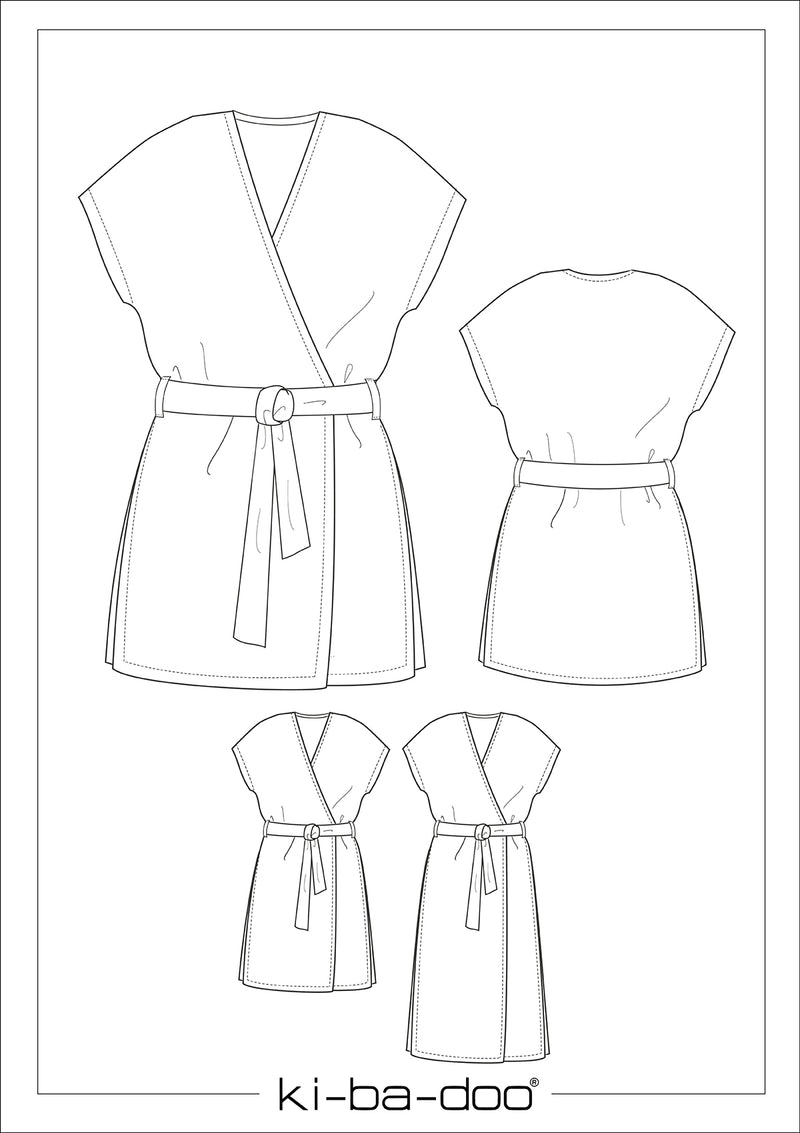 Fashion ebook YALENE Weste | Größe 32-58 DIN- A4 & DIN-A0 PDF zum download