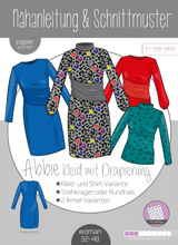 Papierschnitt Kleid Abbie | Größe 32-48 Cover