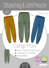 Papierschnitt Cargo Hose | Größe 32-48