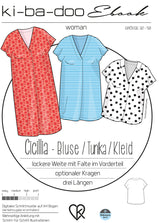 ebook Bluse/Tunika/Kleid Cicillia | Größe 32-58 DIN A4 PDF zum downlaod
