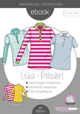 ebook Poloshirt Liska Kinder | Größe 80-164 DIN A4 PDF zum download