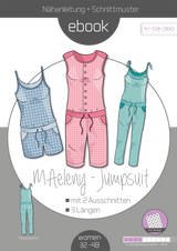 ebook MAeleny Jumpsuit Damen | Größe 32-48 DIN A4 PDF zum download
