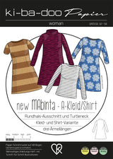Papierschnitt Kleid/Shirt new Mabinta Damen | Größe 32-58