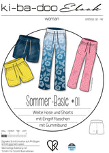 ebook Mix&Match Basic Sommer Hose | Größe 32-48 DIN A4 PDF zum download