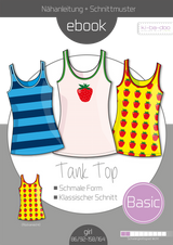 ebook Tank Top Mädchen | Größe 80/92 - 158/164 DIN A4 PDF zum download