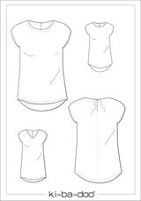 ebook Basic Blusen-Shirt Damen | Größe 32-50 DIN A4 PDF zum download