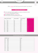 ebook Cardigan Lene | Größe 32-54 DIN A4 PDF zum download