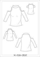 ebook MAtordis Shirt/ Kleid Damen | Größe 32-48 Schnittskizze