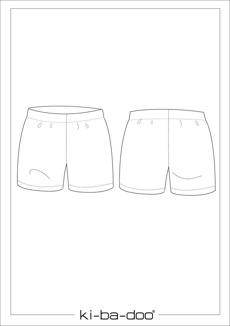 ebook Qi|e|sy 04 Shorts Kinder | Größe 80-164 PDF Datei in DIN A4+DIN A0